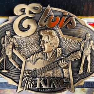 Elvis Presley Collectors Edition Belt Buckle